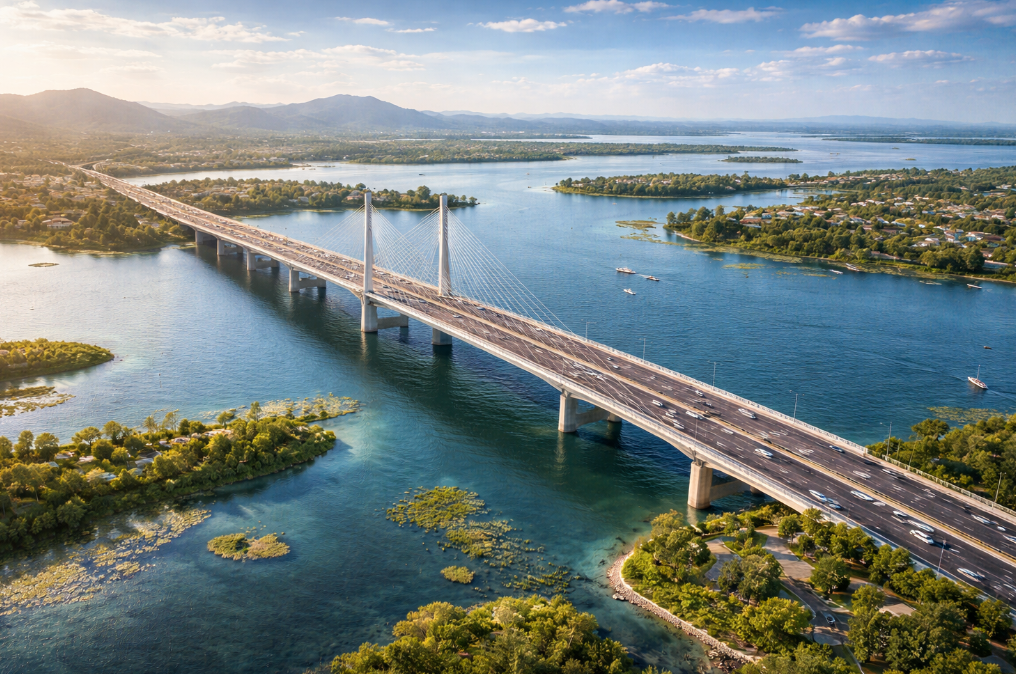 Việt Nam sắp xây thêm 3 cây cầu vượt mới bắc qua đầm phá lớn nhất Đông Nam Á, vốn đầu tư gần 3.500 tỷ- Ảnh 1.