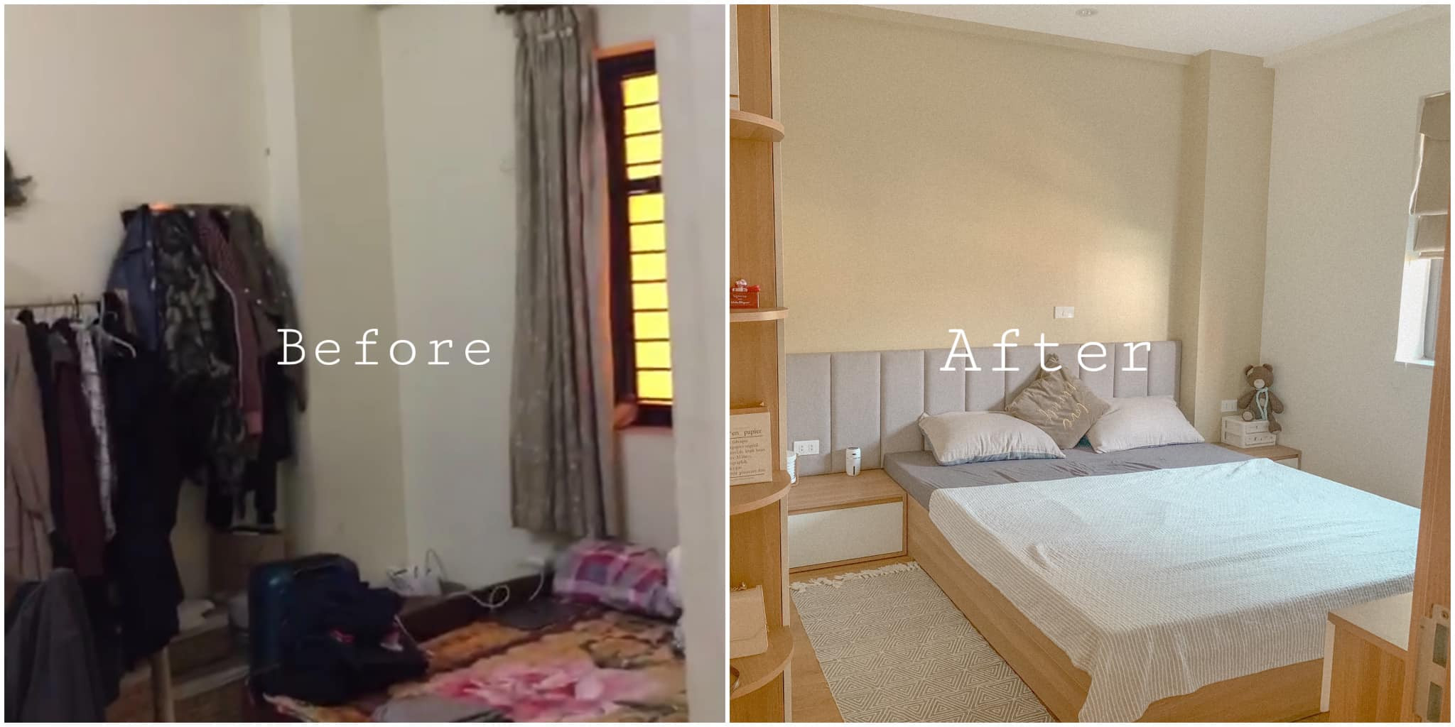 Hồi sinh căn hộ 65m2 thành nơi đáng sống chỉ với 350 triệu đồng- Ảnh 11.