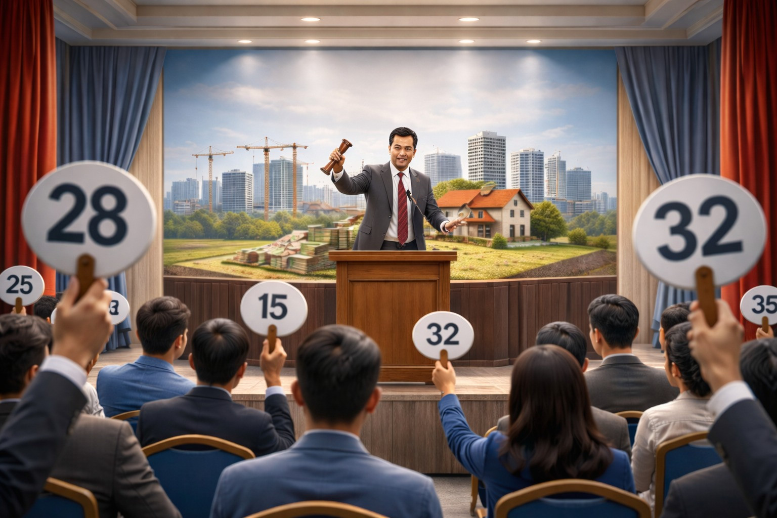 Chính thức từ nay, tiền đặt cọc đấu giá đất sẽ tăng tối đa 50%, 'cấm cửa' 5 năm nếu bỏ cọc- Ảnh 2.