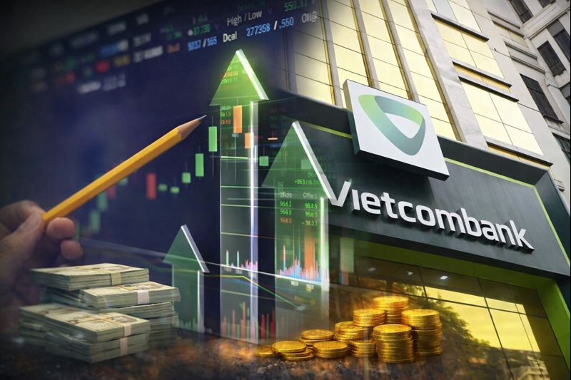 Chuyên gia: Cổ phiếu Vietcombank (VCB) đã hoàn tất nhịp điều chỉnh, xác suất tăng giá cao trong ngắn hạn