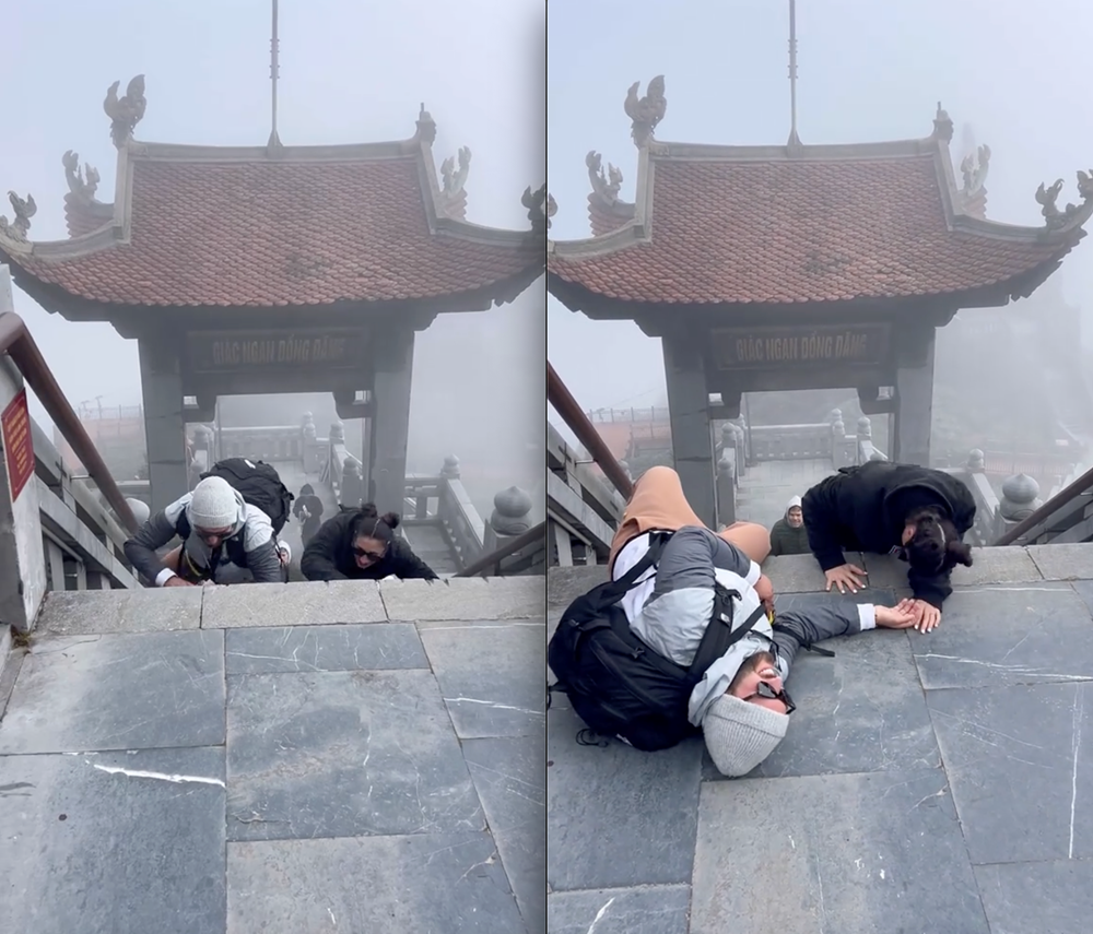 'Nóc nhà' của Việt Nam khiến khách Tây phải bò lết cực khổ mới chạm tới, sương mù dày đặc, lạnh buốt như châu Âu thu nhỏ - ảnh 1