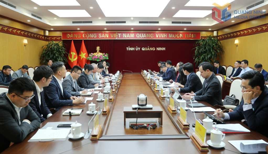 Bat158126Thường trực Tỉnh ủy làm việc với Tập đoàn xây dựng Thái Bình Dương1