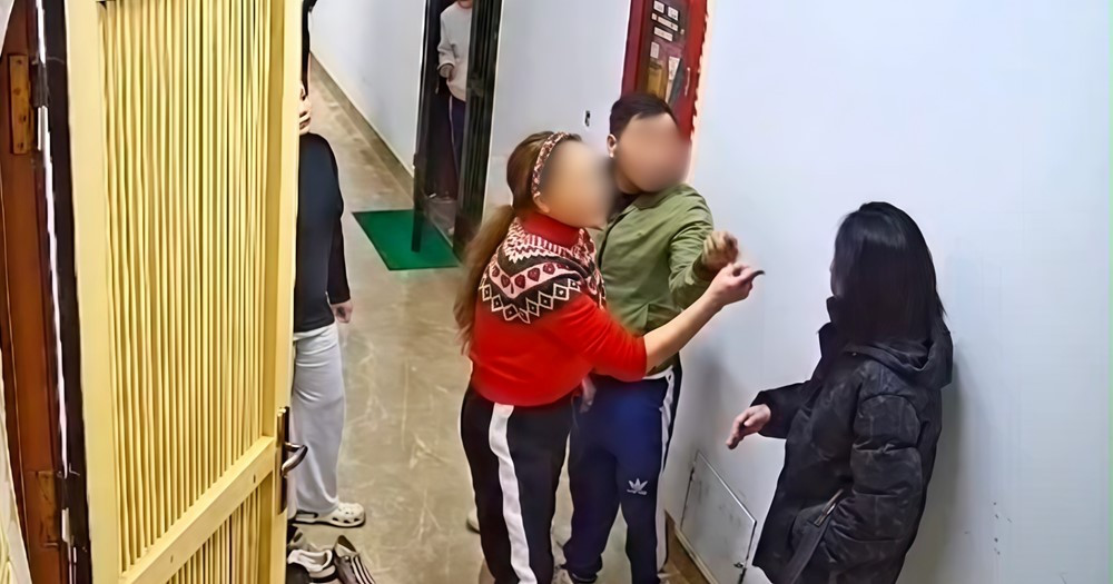 Công an vào cuộc vụ người phụ nữ bị hành hung tại chung cư ở Hà Nội