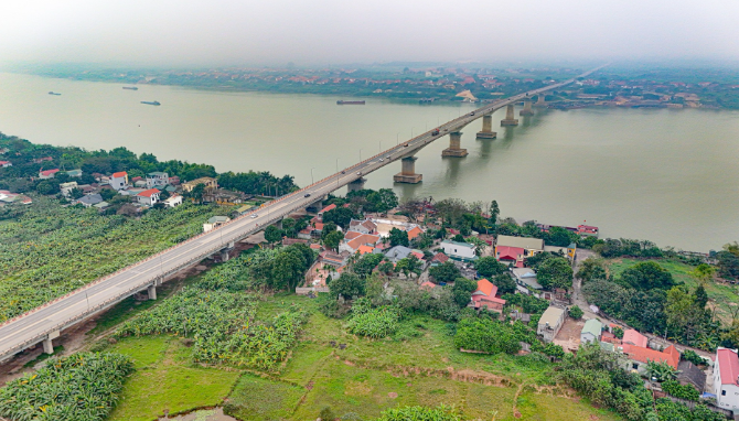 Cầu vượt sông dài nhất Việt Nam, gấp đôi cầu Long Biên, đảm bảo được động đất cấp 8- Ảnh 1.