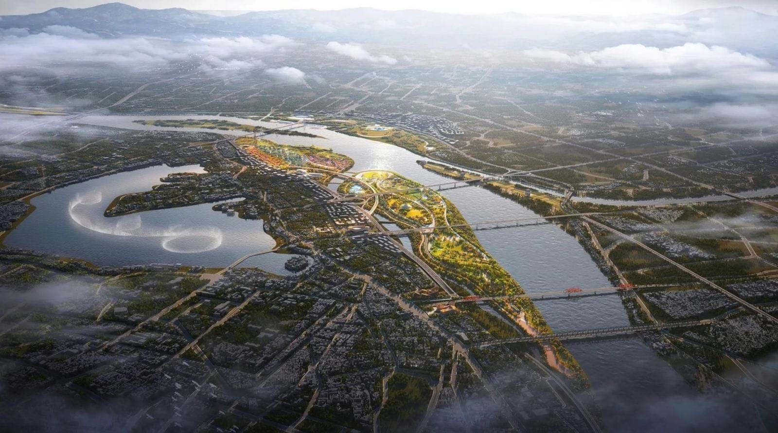 Siêu dự án Trục đại lộ cảnh quan sông Hồng hơn 850.000 tỷ có chuyển biến mới- Ảnh 1.