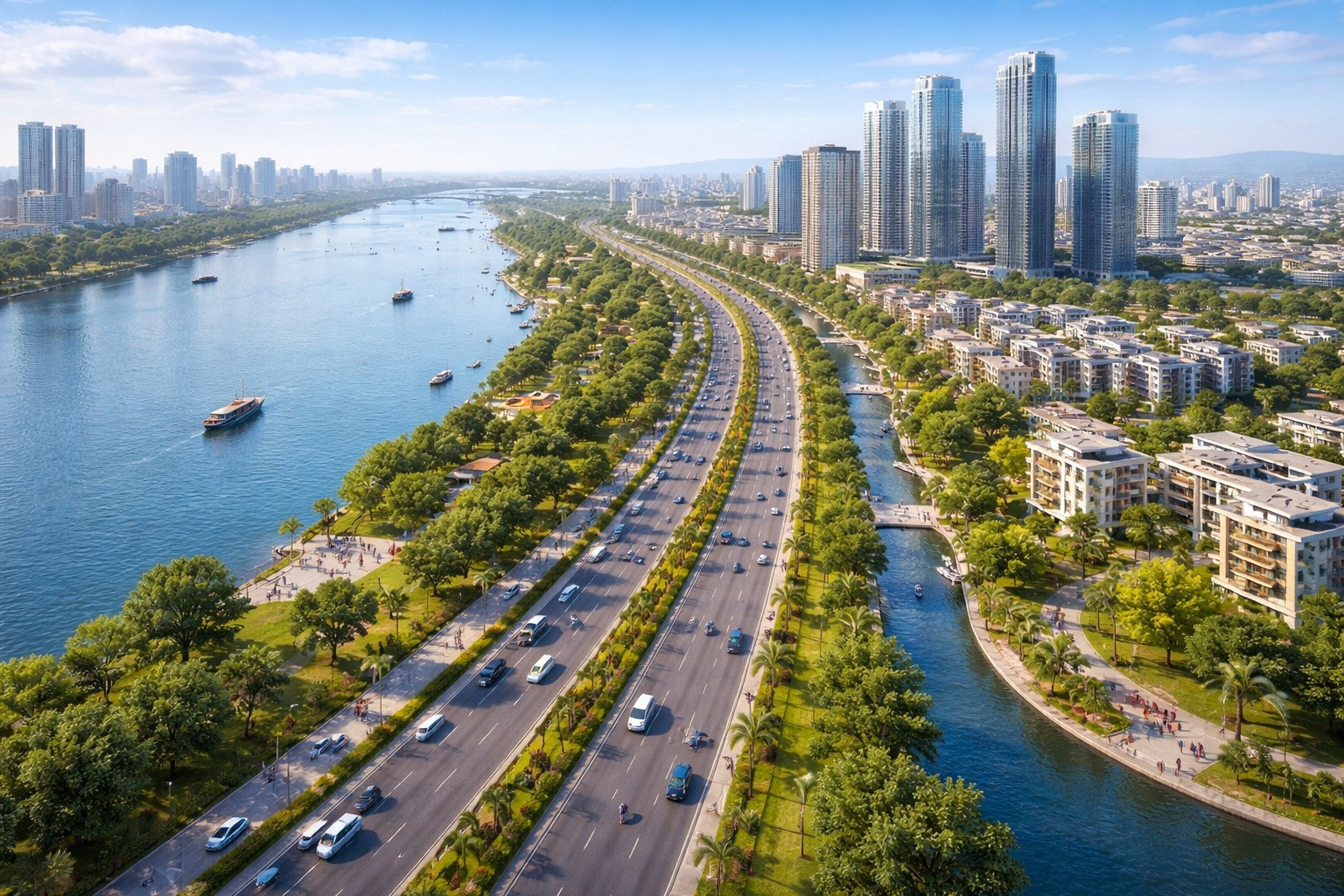 Thêm một tỉnh của Việt Nam muốn xây dựng trục Đại lộ cảnh quan sông Hồng- Ảnh 2.