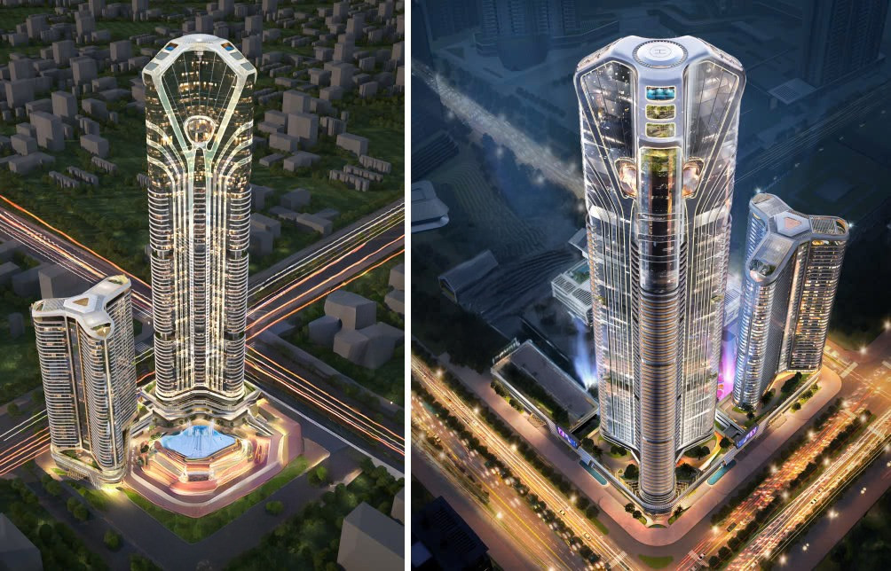 Thành phố nhỏ nhất Việt Nam sắp có tòa nhà chọc trời 75 tầng: Là ‘nóc nhà miền Bắc’, thiết kế tựa rồng châu Á- Ảnh 2.