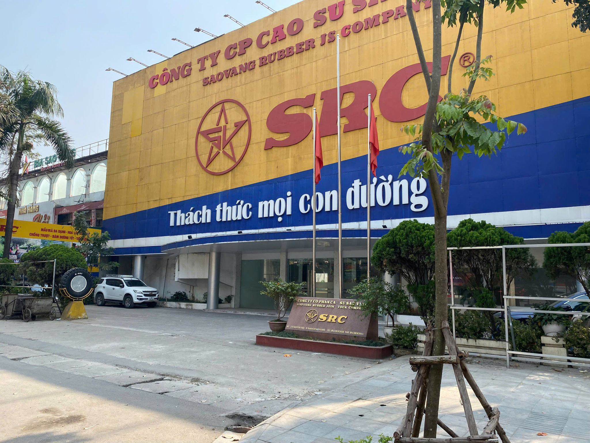 Khu đất tại 231 Nguyễn Trãi của CTCP Cao su Sao Vàng Khu đất tại 231 Nguyễn Trãi của CTCP Cao su Sao Vàng