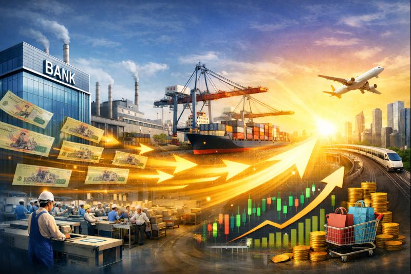 Cơ cấu lại tín dụng nền kinh tế: Cổ phiếu nhóm ngành nào bước vào 'vùng sáng'?