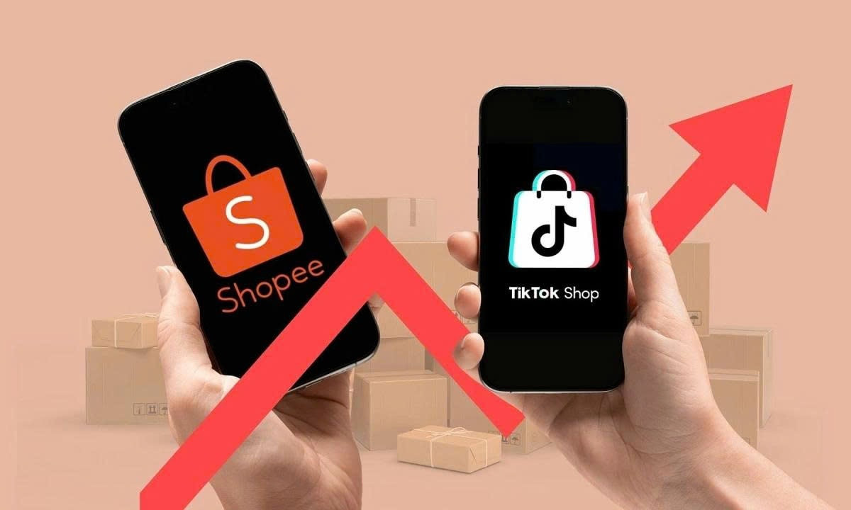 TikTok Shop 'nổi như cồn', sắp đuổi kịp Shopee trong cuộc đua thị phần TMĐT 2025