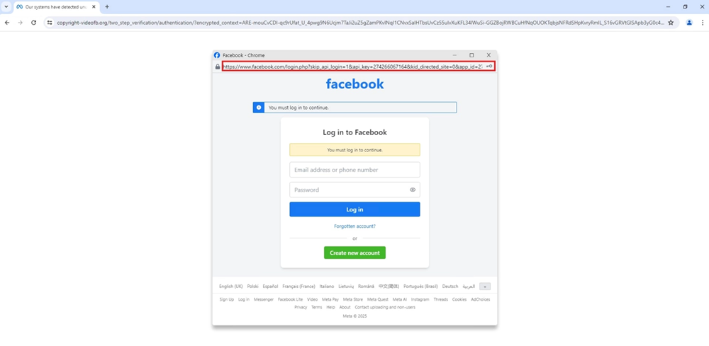 Hacker tung chiêu ‘trình duyệt trong trình duyệt’ để chiếm tài khoản Facebook - ảnh 2
