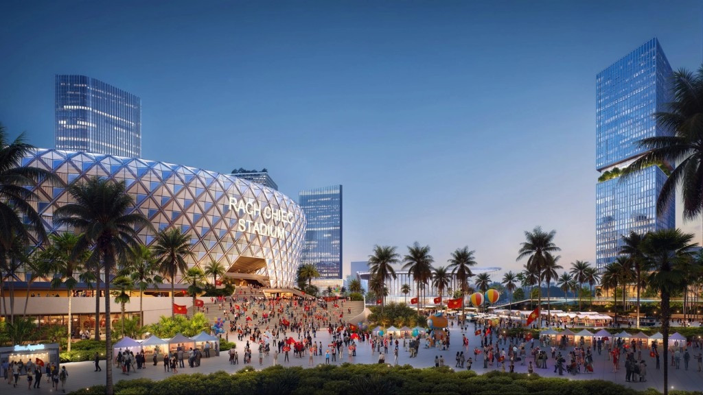 Việt Nam sắp có sân vận động sánh ngang với 'thánh địa thể thao' Tổ Chim của Trung Quốc- Ảnh 3.