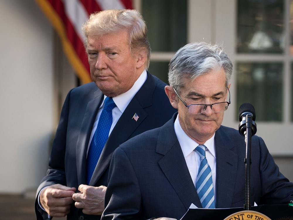 &Ocirc;ng Trump bất ngờ khẳng định kh&ocirc;ng c&oacute; kế hoạch sa thải Chủ tịch Fed Jerome Powell - ảnh 1