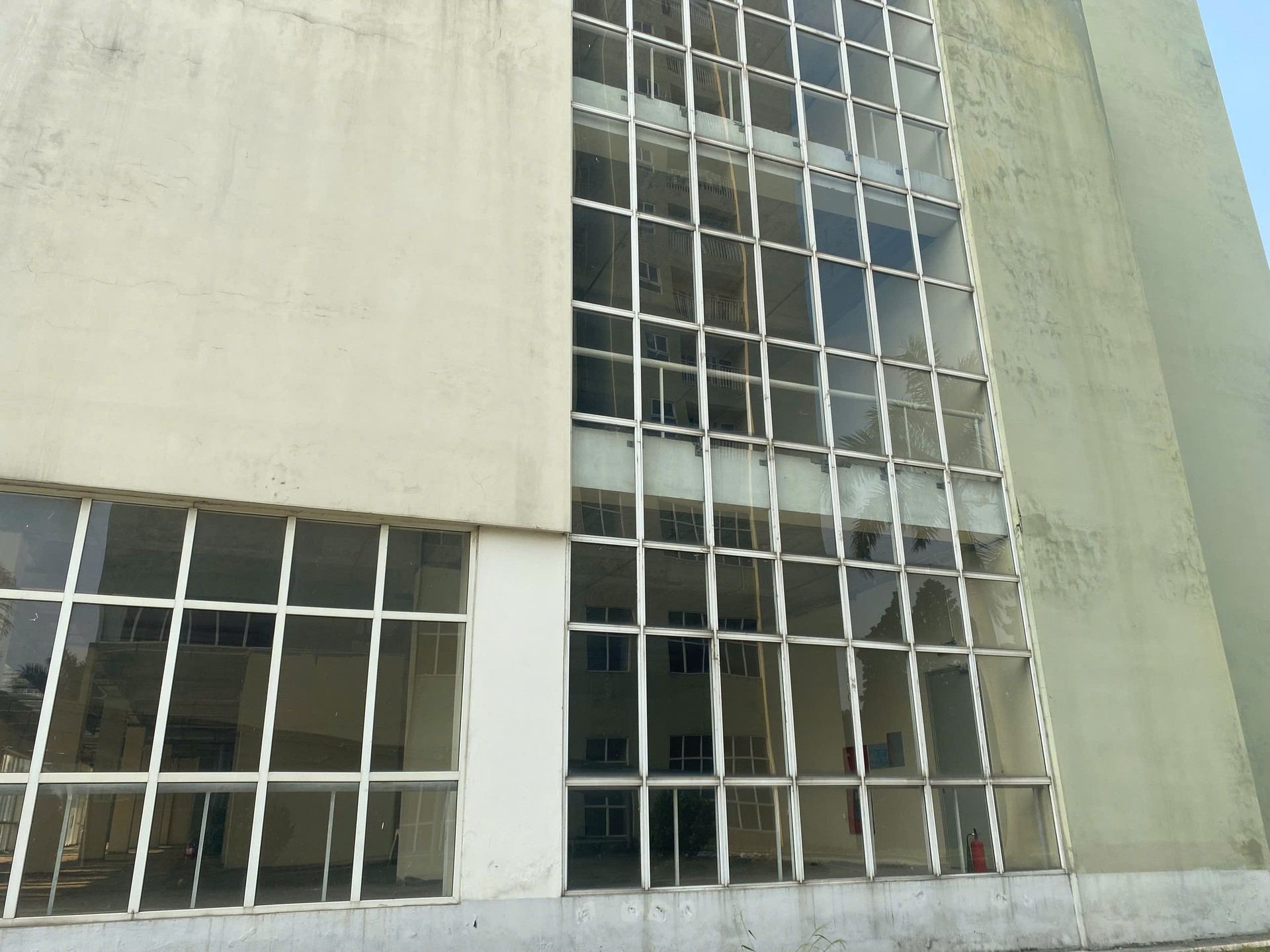 Tầng 1 của khu tái định cư Thượng Thanh