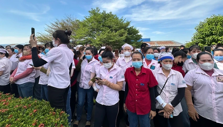 Hơn 2.600 công nhân Panko Vina được hỗ trợ 1 triệu đồng/người