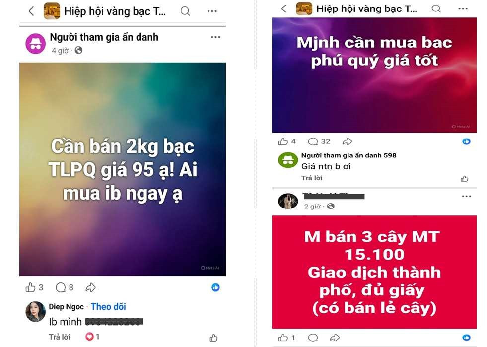 Công an cảnh báo 'nóng' liên quan đến mua bán vàng, bạc - ảnh 1