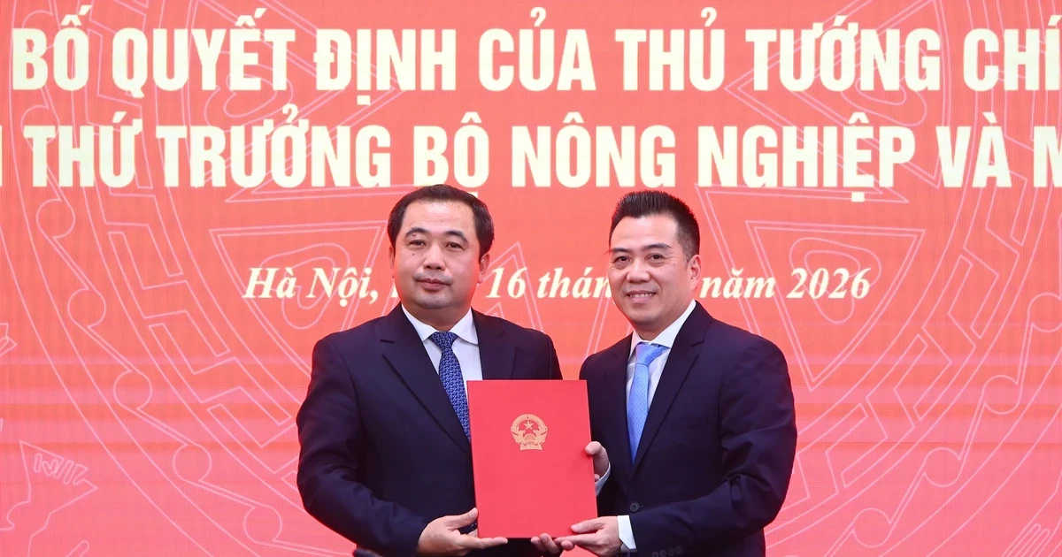 Thủ tướng bổ nhiệm ông Đặng Ngọc Điệp làm Thứ trưởng Bộ Nông nghiệp và Môi trường