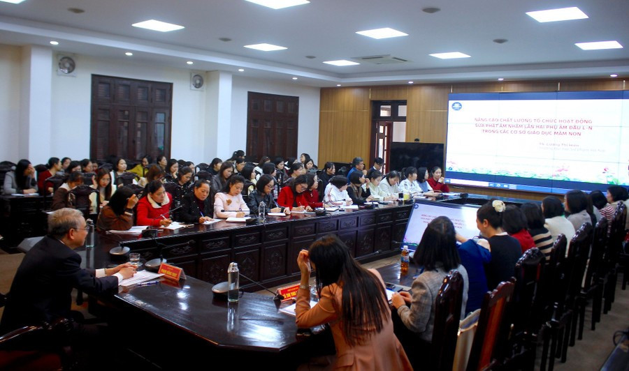 4.194 giáo viên tại Hưng Yên đã khắc phục lỗi phát âm lẫn L - N - ảnh 2