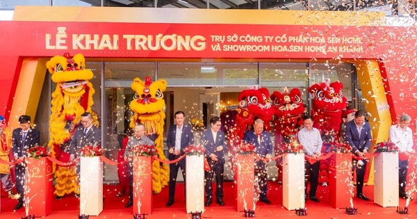 Hoa Sen ra mắt tân binh bán lẻ vật liệu xây dựng, nội thất: Chủ tịch Lê Phước Vũ và tỷ phú Trần Bá Dương cùng xuất hiện