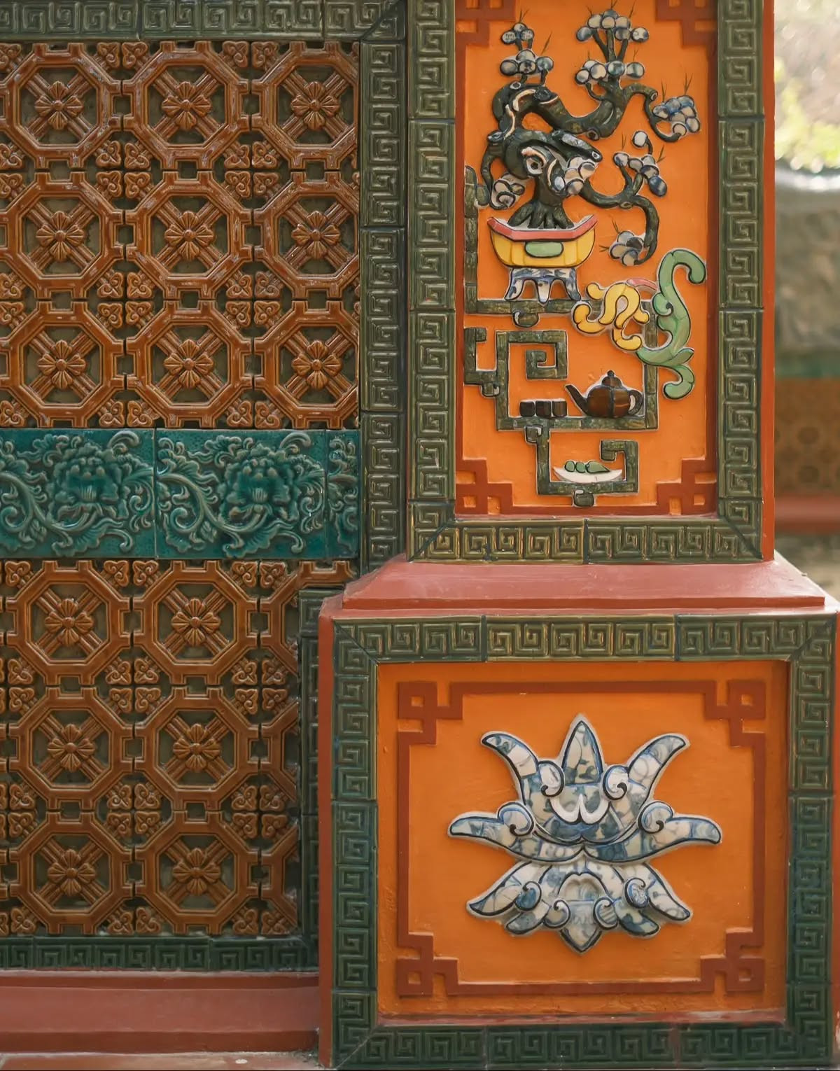 Ngôi chùa lưu giữ bức tranh 9 con rồng ẩn hiện trong mây lớn nhất Việt Nam: Số phận đặc biệt, kiến trúc mang đậm dấu ấn vương giả- Ảnh 9.