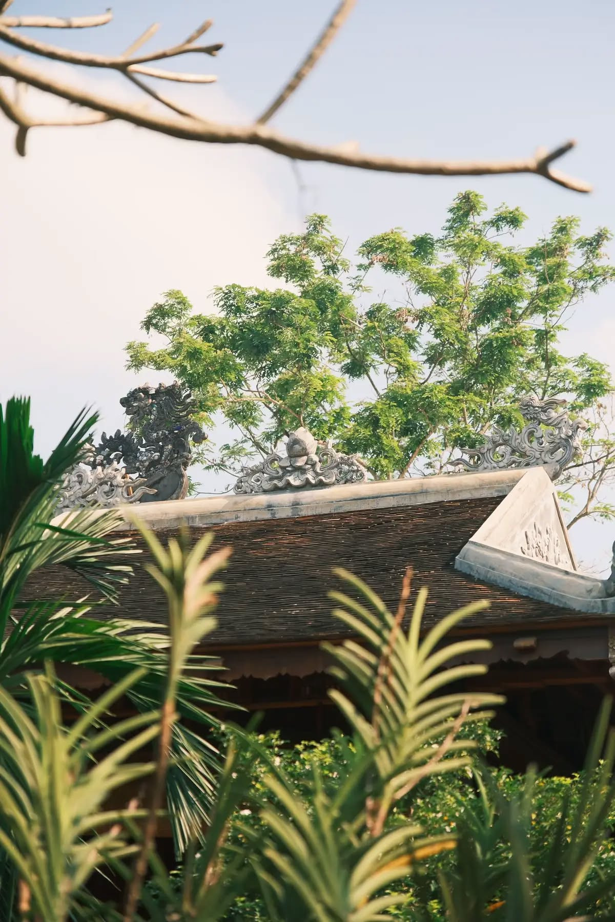 Ngôi chùa lưu giữ bức tranh 9 con rồng ẩn hiện trong mây lớn nhất Việt Nam: Số phận đặc biệt, kiến trúc mang đậm dấu ấn vương giả- Ảnh 8.