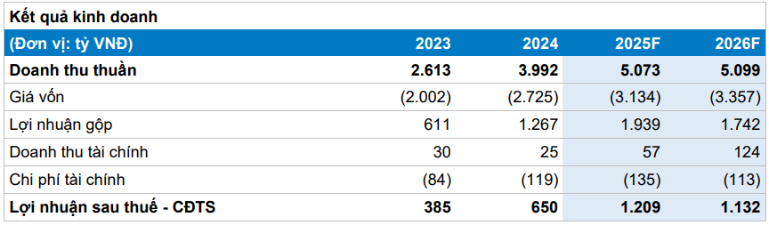 BVSC dự phóng kết quả kinh doanh của Xếp dỡ Hải An trong năm 2025–2026