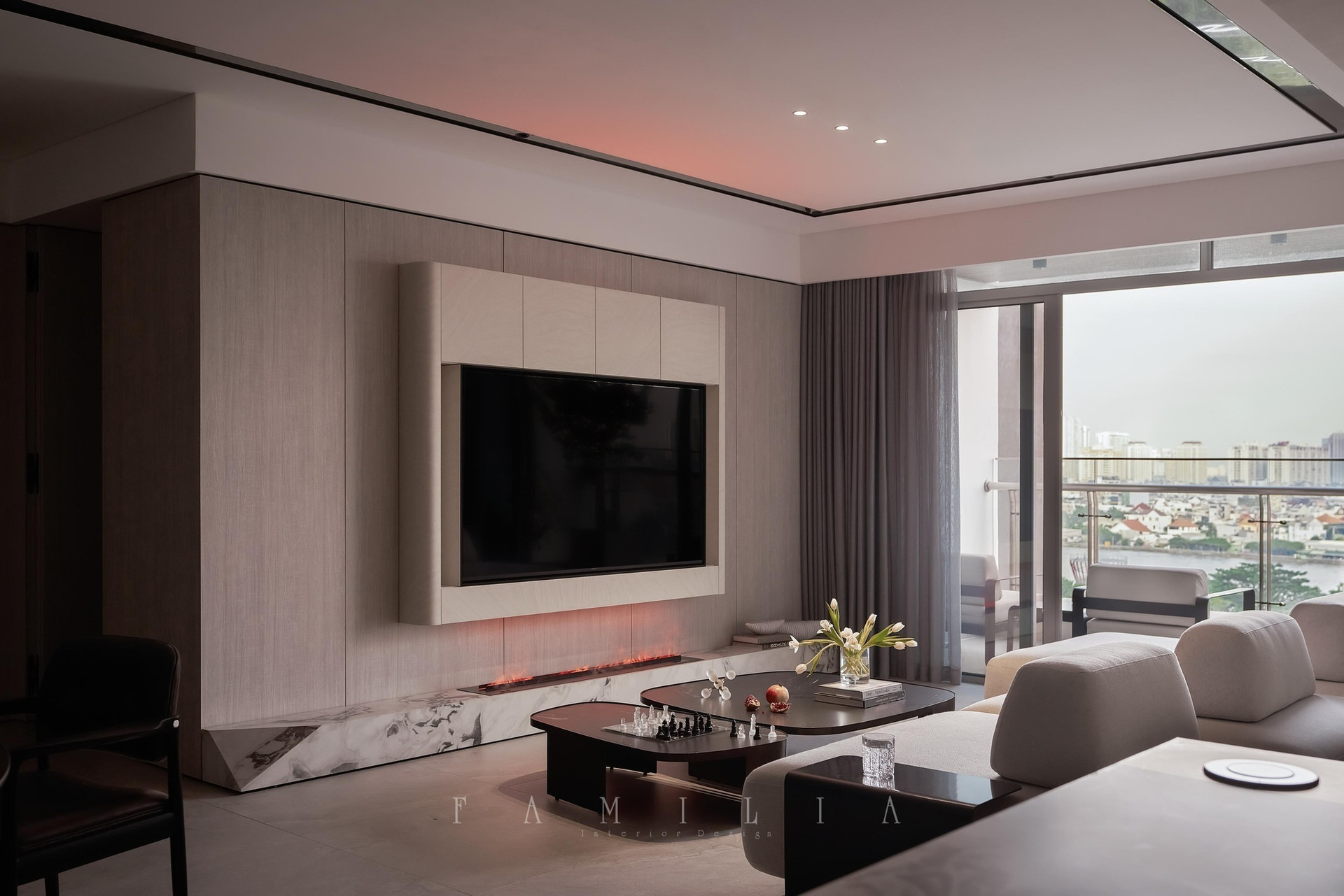 Sống chậm trong căn hộ tối giản và có chiều sâu giữa TP sầm uất bậc nhất phía Nam- Ảnh 1.