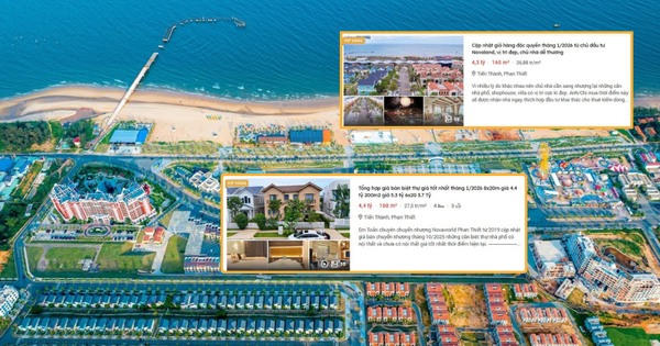 Loạt biệt thự, nhà phố tại đại đô thị nghỉ dưỡng lớn nhất Nam Trung Bộ của Novaland (NVL) đồng loạt 'cắt lỗ'?