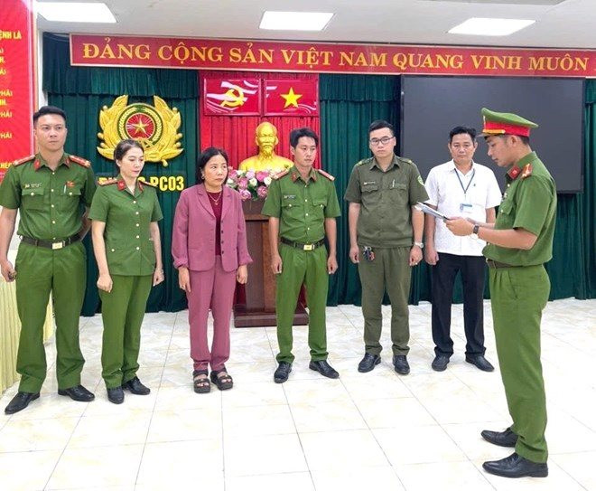 Khám xét, bắt tạm giam nữ kế toán trưởng của 2 doanh nghiệp