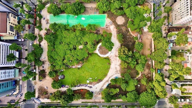 3 ngày nữa, TP. HCM có thêm một công viên trên đất 'kim cương' 4 mặt tiền- Ảnh 1.