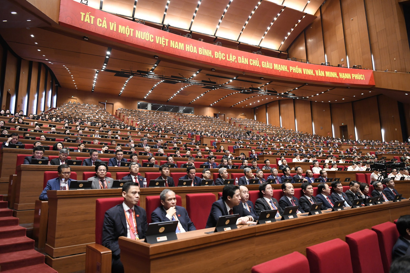 Toàn cảnh Đại hội XIV của Đảng. Ảnh: Như Ý 221nsu.jpg