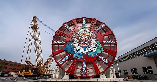 Đường hầm vượt sông lớn nhất thế giới: Đường kính 17,5m, huy động cỗ máy đào hầm tương đương tòa nhà 5 tầng