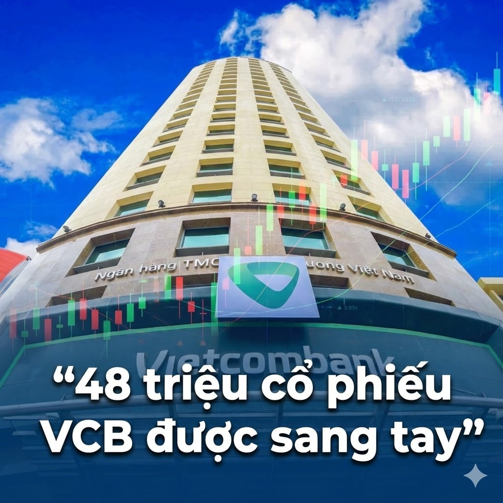 Hơn 48 triệu cổ phiếu VCB khối ngoại sang tay