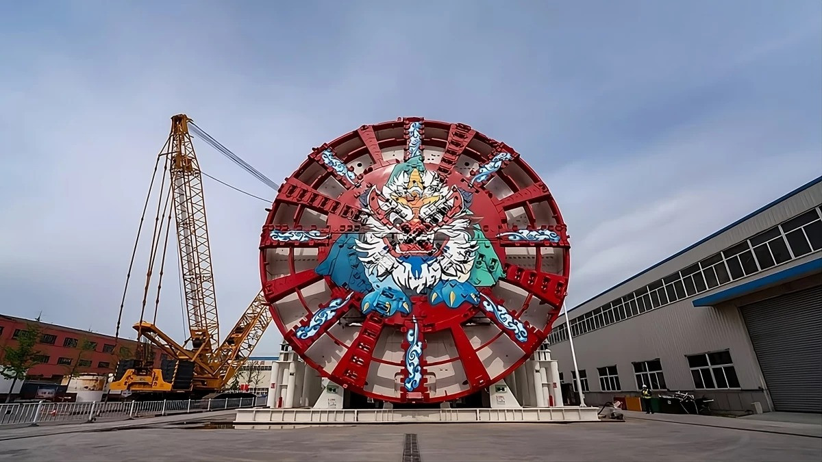 Đường hầm vượt sông lớn nhất thế giới: Đường kính 17,5m, huy động cỗ máy đào hầm tương đương tòa nhà 5 tầng- Ảnh 2.