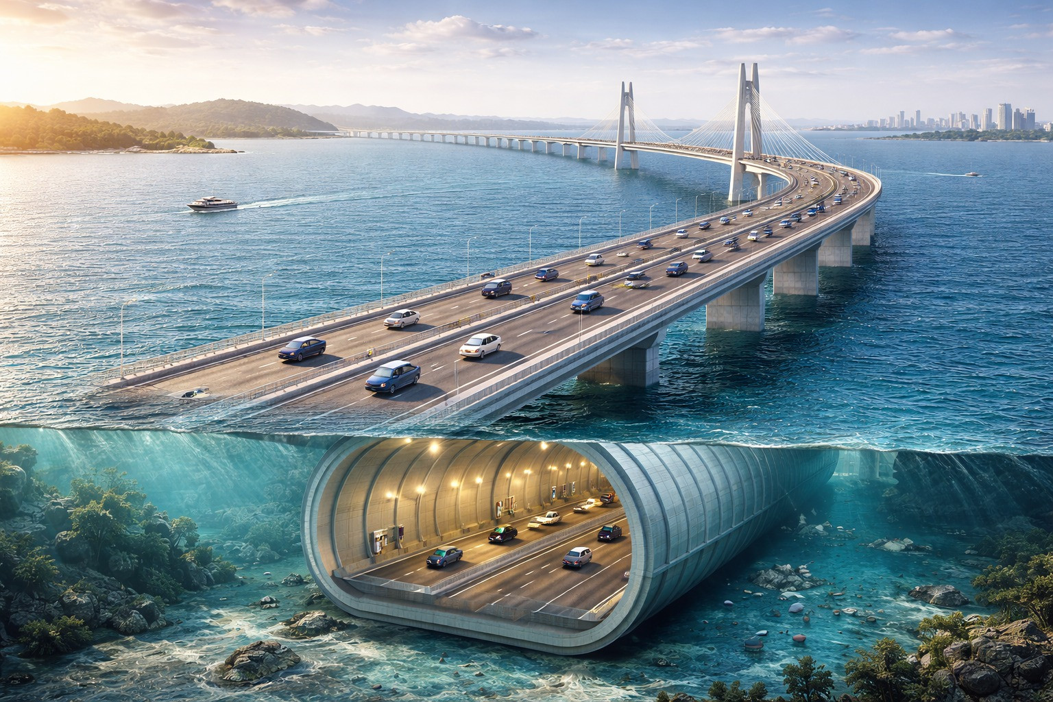 TP giàu nhất Việt Nam sẽ có hầm vượt biển hơn 100.000 tỷ, rút ngắn thời gian di chuyển còn 1 giờ- Ảnh 2.