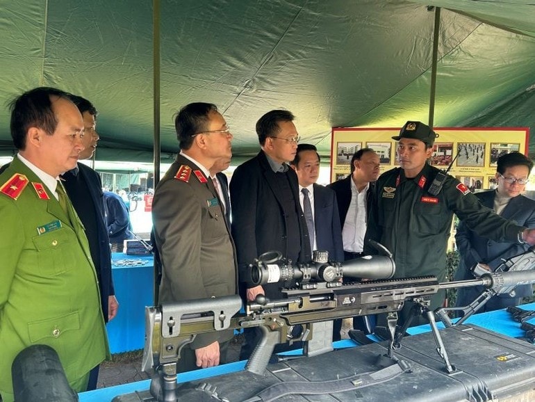 Bên trong TT Đào tạo và Phát triển năng lực gìn giữ hòa bình của Bộ Công an tại tỉnh Hưng Yên: Rộng 57ha, sở hữu dàn khí tài hiện đại - ảnh 5