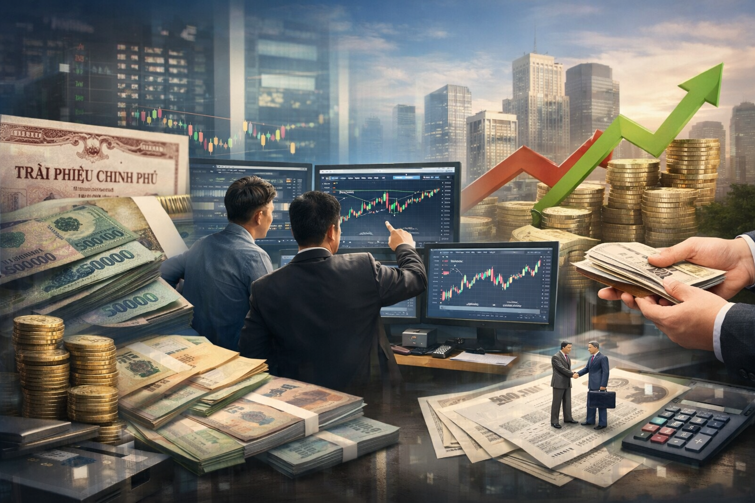 5 công ty chứng khoán chiếm gần một nửa thị phần môi giới TPCP