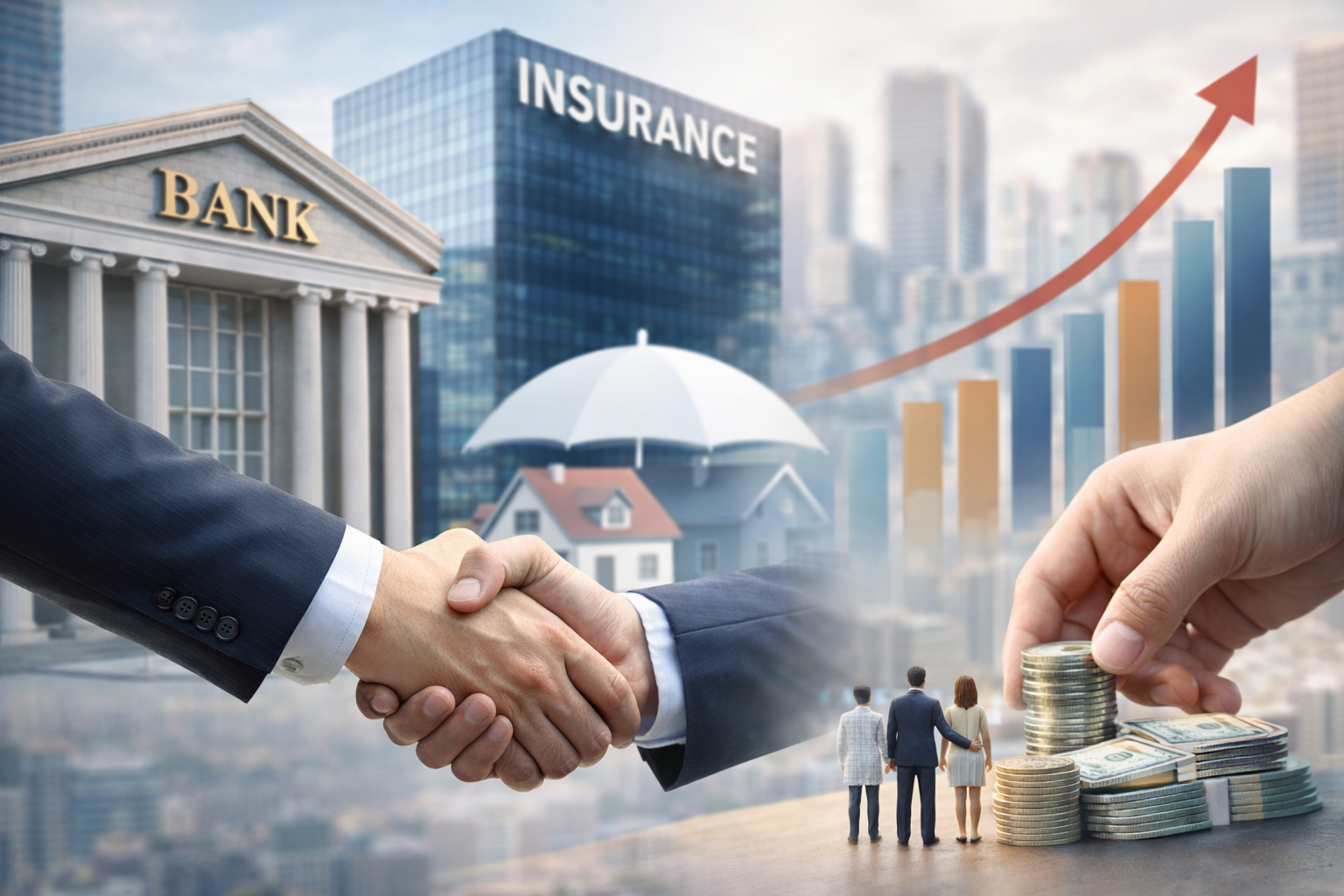 Bancassurance hạ nhiệt, ngân hàng lấn sâu vào bảo hiểm: Thị trường 3% GDP bước sang mô hình mới Bancassurance hạ nhiệt, ngân hàng lấn sâu vào bảo hiểm: Thị trường 3% GDP bước sang mô hình mới