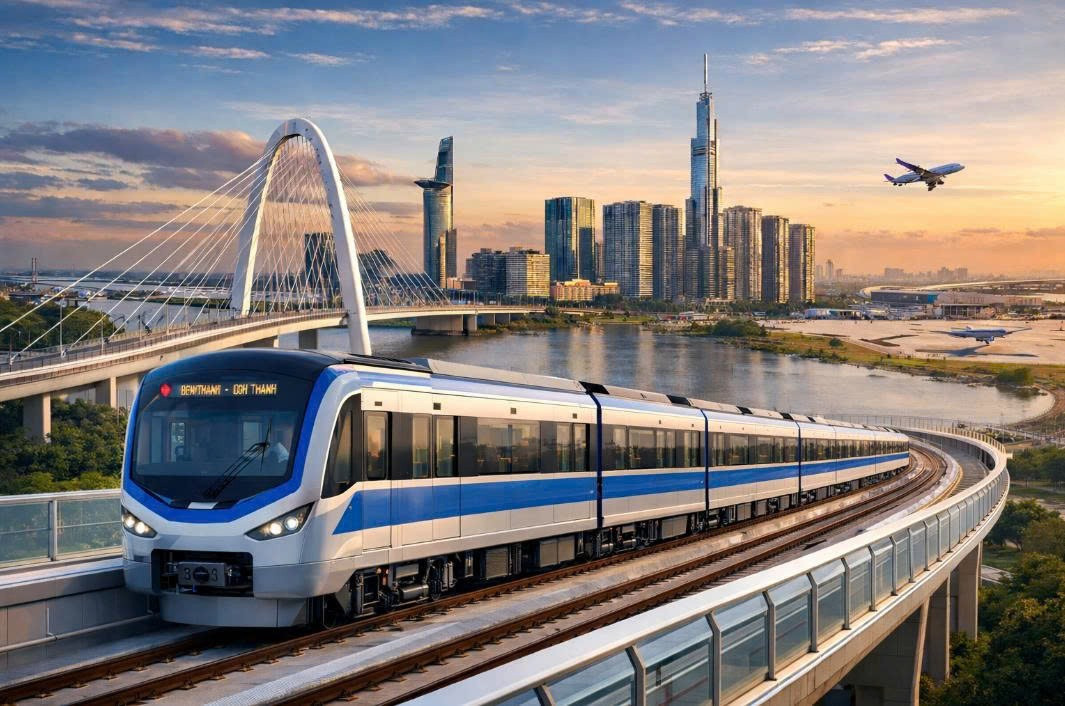 Chốt mốc thời gian động thổ tuyến metro Bến Thành - Thủ Thiêm- Ảnh 2. Chốt mốc thời gian động thổ tuyến metro Bến Thành - Thủ Thiêm- Ảnh 2.