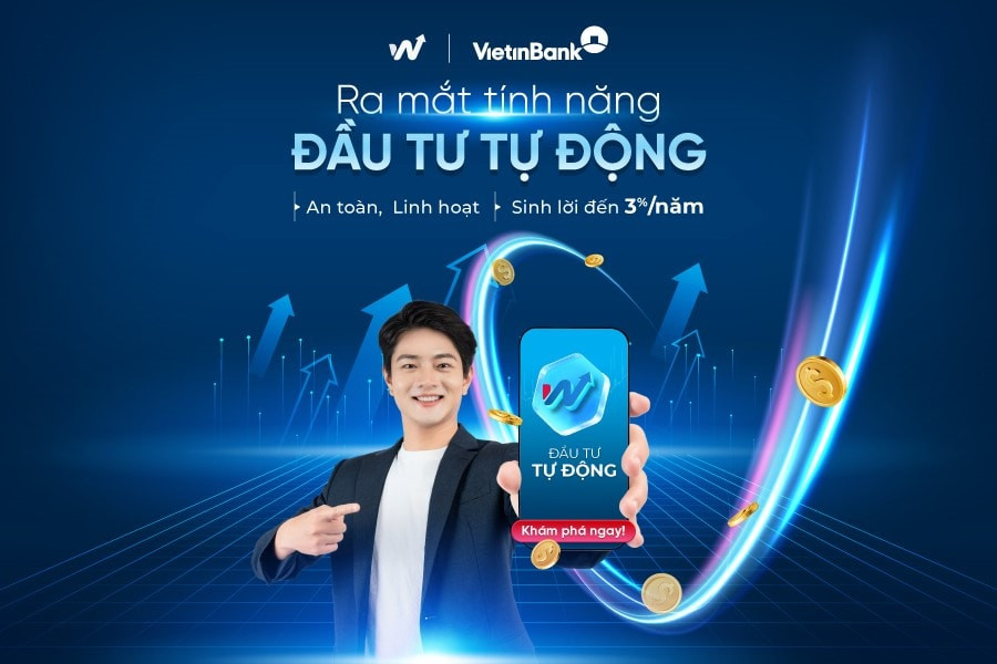 VietinBank ra mắt tính năng “Đầu tư tự động” trên nền tảng V-Wealth