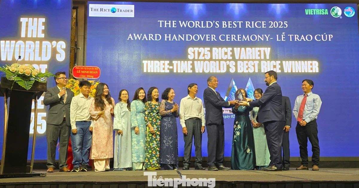 Gạo ST25 của Việt Nam xứng đáng ngon nhất thế giới