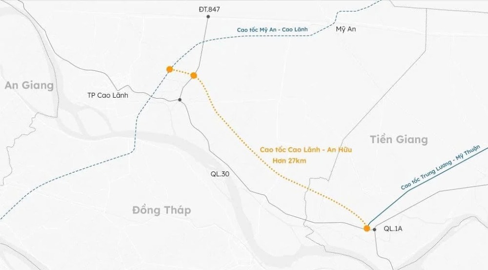 Sắp ‘lên đời’ nút giao bán hoa thị trăm tỷ, khơi thông kết nối khu vực miền Tây- Ảnh 1. Sắp ‘lên đời’ nút giao bán hoa thị trăm tỷ, khơi thông kết nối khu vực miền Tây- Ảnh 1.