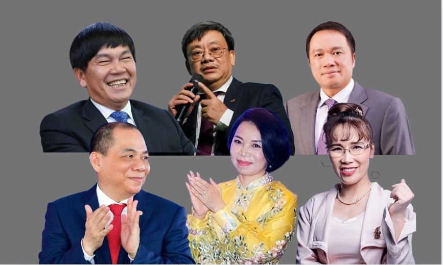 Việt Nam có 8 tỷ phú USD, nắm giữ khối tài sản tương đương 7% GDP