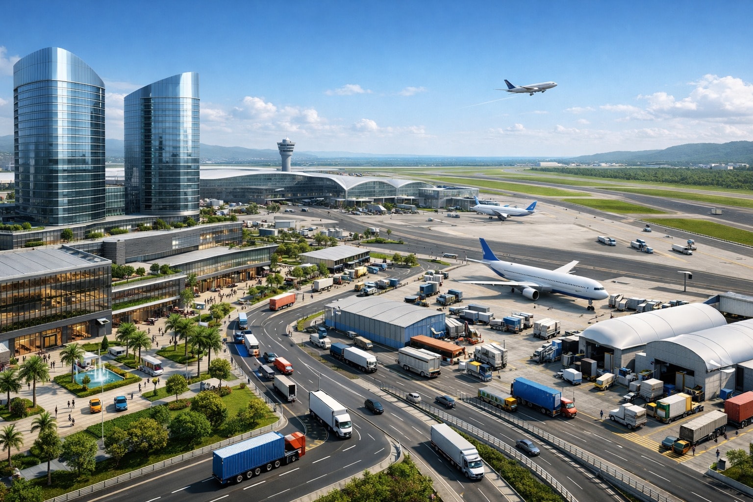 Khu thương mại tự do Long Thành được đề xuất mở rộng lên 10.000ha, gắn với siêu sân bay lớn nhất cả nước- Ảnh 2.