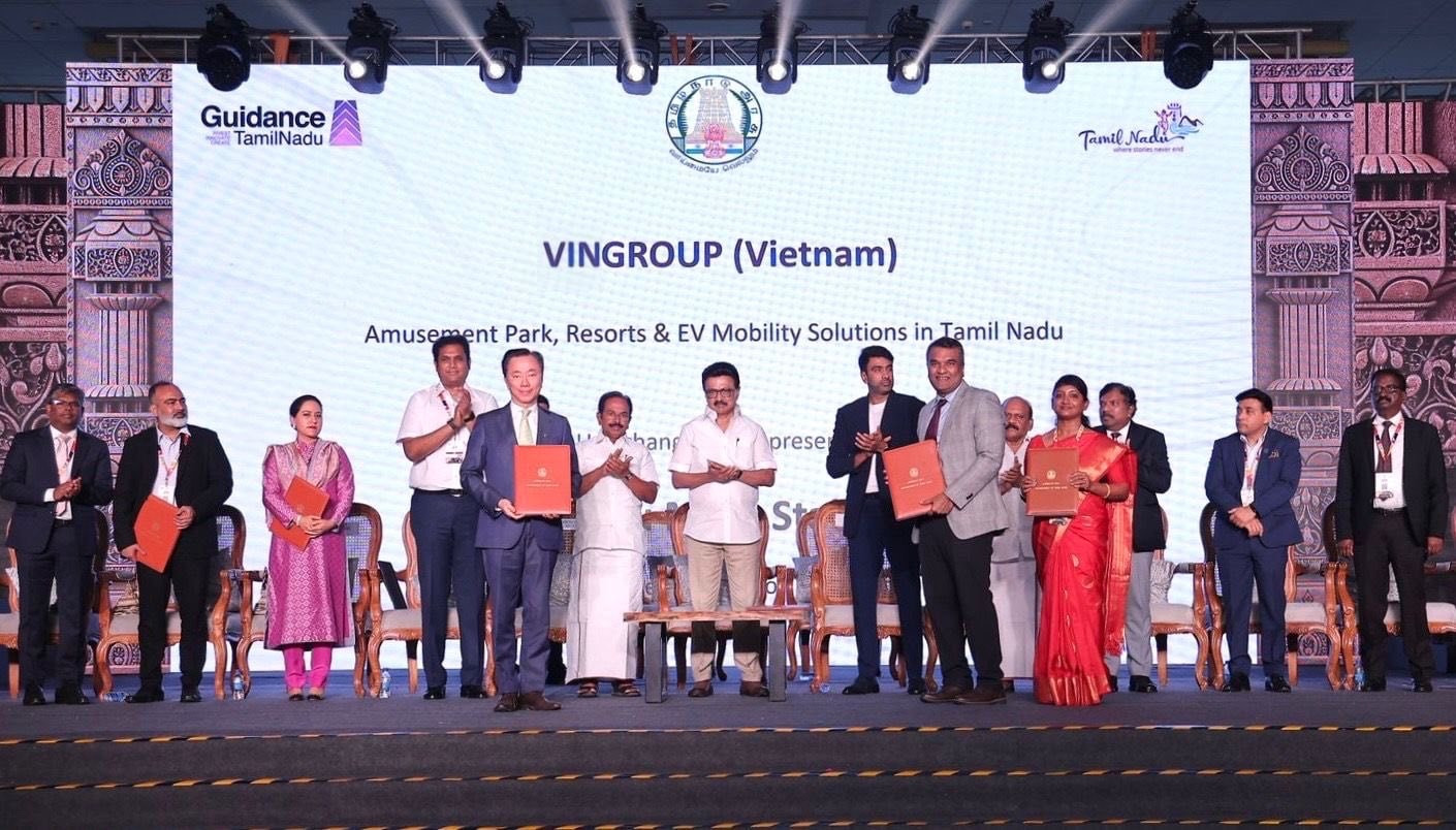 Buổi lễ có sự tham dự của Thủ hiến bang Tamil Nadu - Thiru-compressed