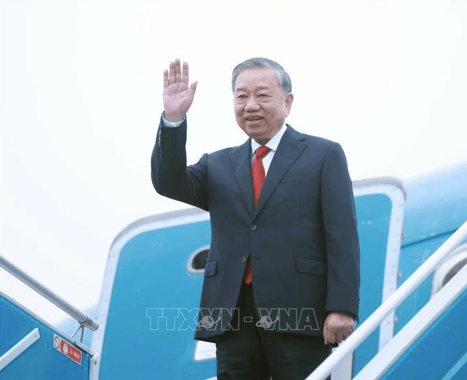 Tổng Bí thư Tô Lâm rời Thủ đô Hà Nội, lên đường thăm cấp Nhà nước tới CHDCND Lào. Ảnh: TTXVN screen-shot-2026-02-05-at-71947-am.png