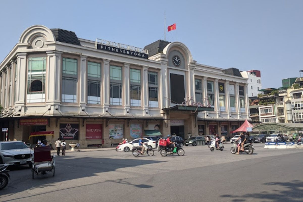 Khu vực chợ Hàng Da dự kiến xây dựng một bể ngầm chống ngập. Nguồn ảnh: Internet Khu vực chợ Hàng Da dự kiến xây dựng một bể ngầm chống ngập. Nguồn ảnh: Internet