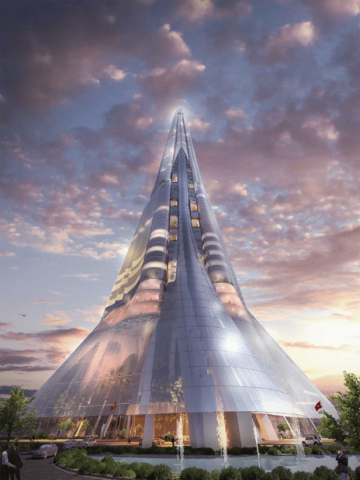 Không phải Landmark 81, sắp có thêm 2 tòa tháp chọc trời cao bậc nhất Việt Nam, lọt TOP Đông Nam Á: Vốn đầu tư hơn 5,4 tỷ USD- Ảnh 4.