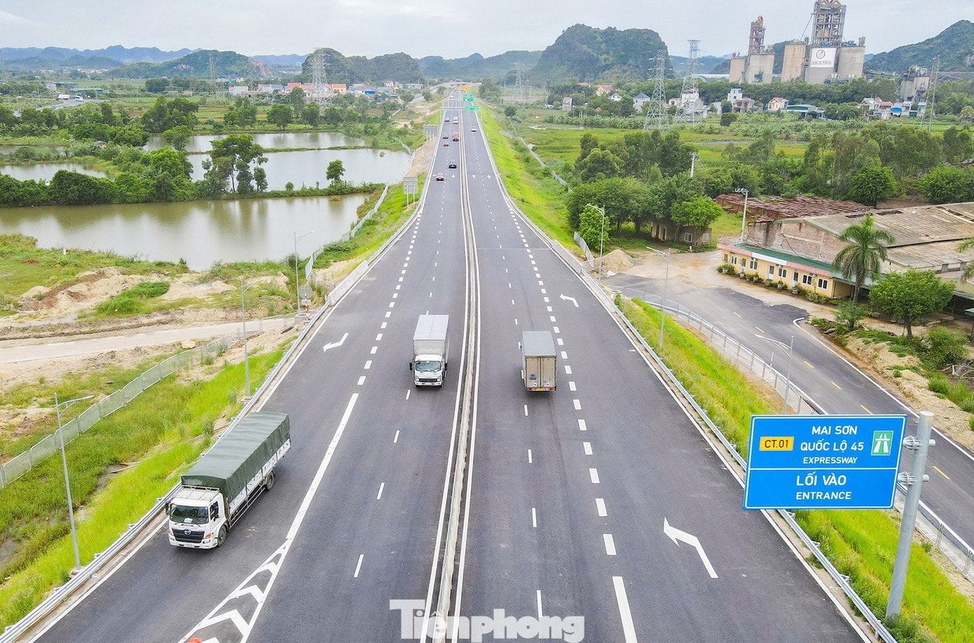 Cao tốc Bắc - Nam đoạn Mai Sơn - QL45. Ảnh: Lộc Liên. tp-cao-toc-bac-nam-doan-qua-mai-son-quoc-lo-5.jpg