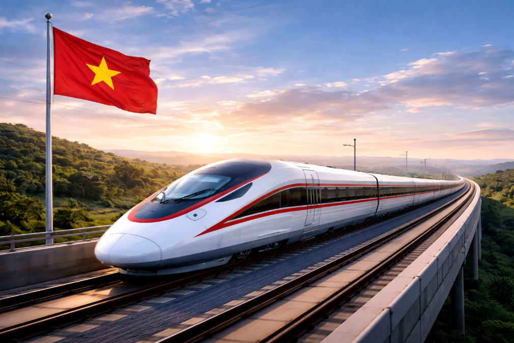 Siêu dự án đường sắt tốc độ cao 67 tỷ USD bước vào giai đoạn quan trọng mới- Ảnh 1.